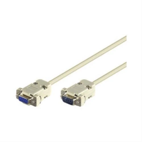 MicroConnect DB-9 laidas 3m, šviesus
