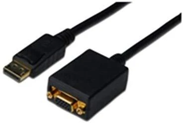 MicroConnect Adapteris MICRO_CONNEC DVI M, VGA F, 0.15m, juodas DPVGA15CM
