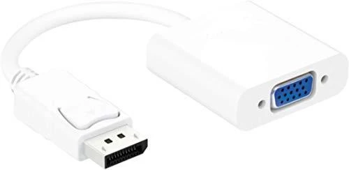DisplayPort į VGA keitiklis, baltas