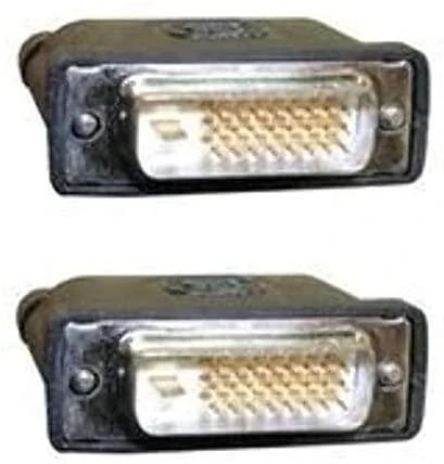 DVI-D kabelio jungtys iš arti