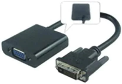 Adapteris AV MicroConnect DVI-D - D-Sub (VGA) juoda (DVIDVGA)
