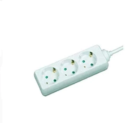 MicroConnect 3 gniazda, 3m, balta