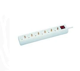 MicroConnect maitinimo juostelė 6 lizdai 10 m balta (GRU00610W)