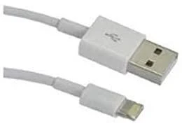 Kabelis USB MicroConnect USB-A - Lightning 2 m Baltas (LIGHTNING2)