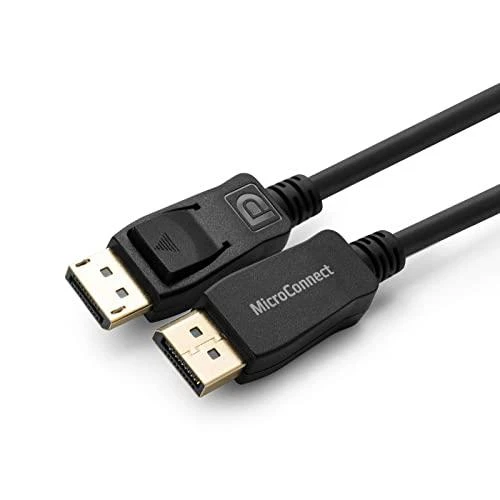 DisplayPort laidas su užrakinimo mechanizmu
