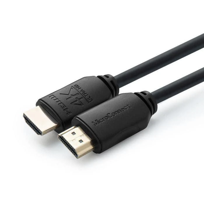 MicroConnect HDMI laidas su 4K logotipu