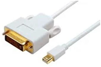 Mini DisplayPort - DVI-D adapteris su auksinėmis jungtimis