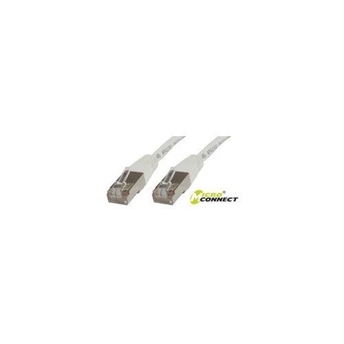 MicroConnect RJ-45 / RJ-45 kat.6 0,5 m Baltas (SSTP6005W)