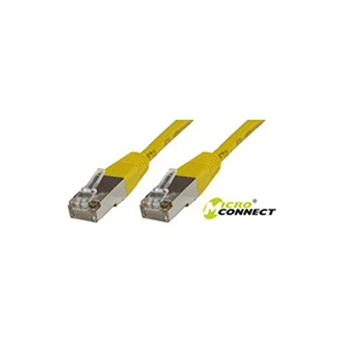MicroConnect RJ-45 / RJ-45 Cat.6 S / FTP Geltona 15m (SSTP615Y)