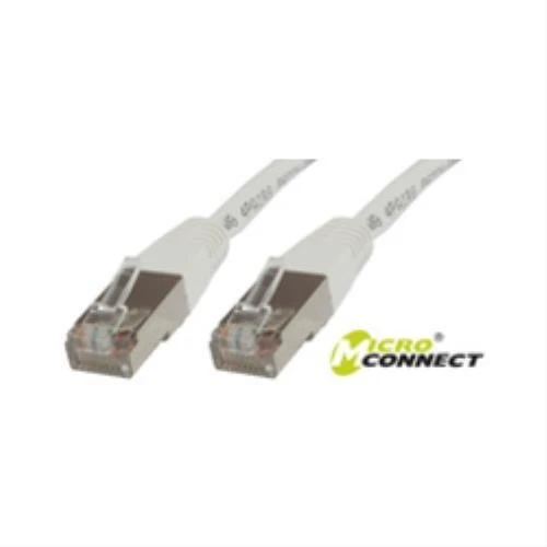 MicroConnect RJ-45/RJ-45 kat.6 1m Baltas (SSTP601W)