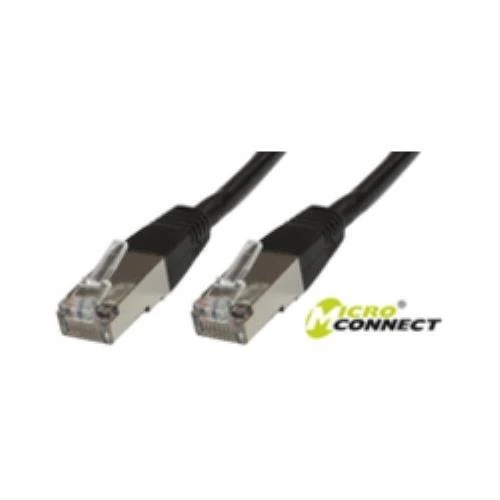 MicroConnect RJ-45 / RJ-45 cat.6 3m Juoda (SSTP603S)