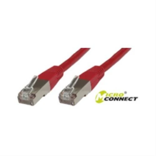 MicroConnect RJ-45/RJ-45 kat.6 S/FTP Raudona 3m (SSTP603R)