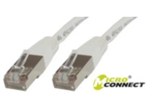 MicroConnect RJ-45 / RJ-45 kat.6 5m Baltas (SSTP605W)