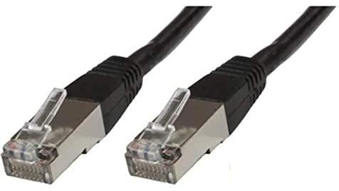 MicroConnect S/FTP CAT6 0,15m juodas LSZH - SSTP60015S