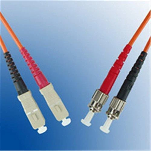 MicroConnect Patchcord światlowodowy ST/PC – SC/PC, 62.5/125, OM1, 2m (FIB120002)
