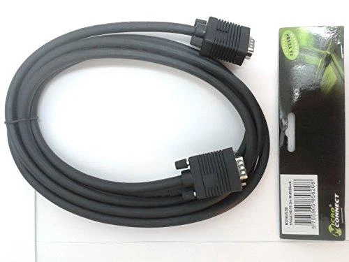 MicroConnect D-Sub (VGA) - D-Sub (VGA) kabelis 3m juodas (MONGG3B)