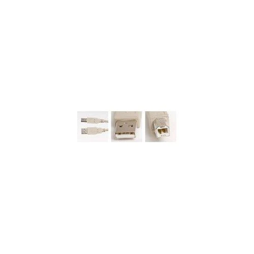 Kabelis USB MicroConnect USB-A - USB-B 3 m Baltas (USBAB3)