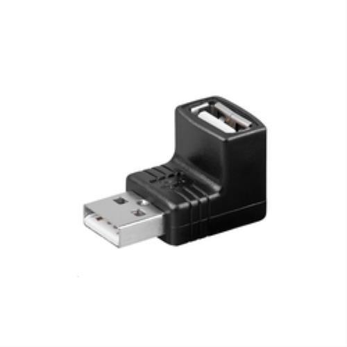 Adapteris USB MicroConnect USB-A - USB-A Juodas (USBAMAFA)