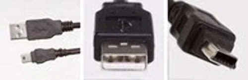 Kabelis USB MicroConnect USB-A - miniUSB 1 m Juodas (USBAMB51)