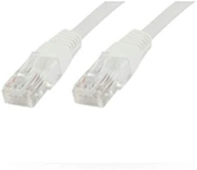 MicroConnect RJ-45 / RJ-45 kat.6 0,2 m Baltas (UTP6002W)