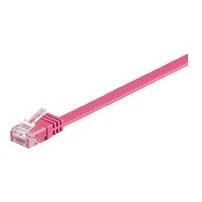 MicroConnect RJ-45/RJ-45, kat.6, U/UTP, rožinė, 5m (UTP605PI)