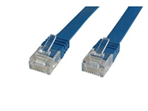 MicroConnect RJ-45/RJ-45 kat.6 1m Mėlyna (V-UTP601B-FLAT)