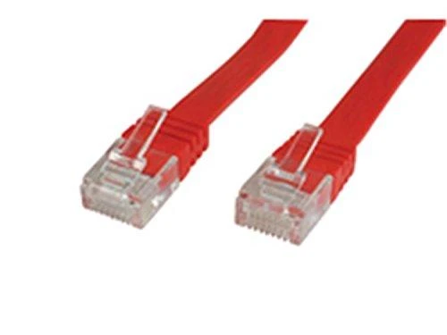 MicroConnect RJ-45/RJ-45 kat.6 1m Raudona (V-UTP601R-FLAT)