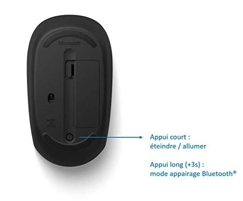 Microsoft Bluetooth pelė juodos spalvos