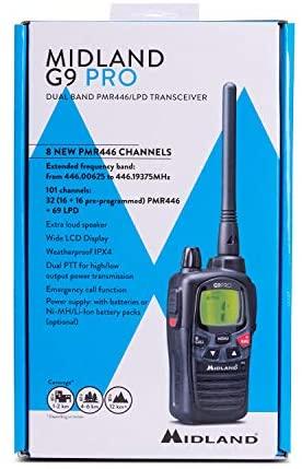 Radijo stotelė - racija Midland G9 Pro PMR+LPD C1385