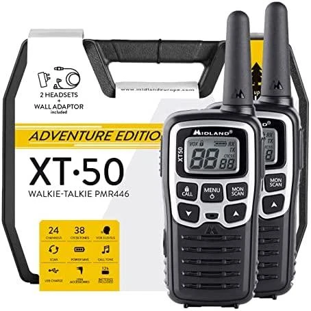 ALAN PMR MIDLAND XT50 rankinio radijo lagaminas