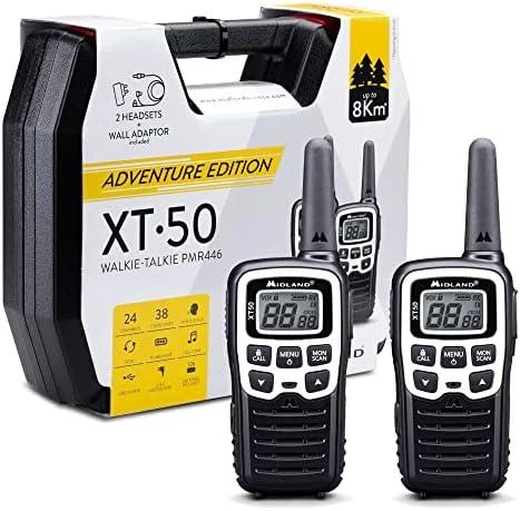 ALAN PMR MIDLAND XT50 rankinio radijo lagaminas