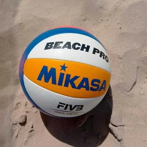 MIKASA BV550C-WYBR Paplūdimio tinklinio kamuolys Beach Pro, Dydis: 5