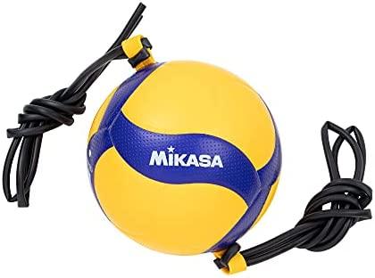 Tinklinis Mikasa V300W-AT-TR su geltonai mėlynos spalvos gumomis (5)