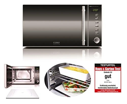 Mikrobangų krosnelė Caso | Microwave orkaitė | MG 20 | Free standing | 20 L | 800 W | Grilis | Juodas
