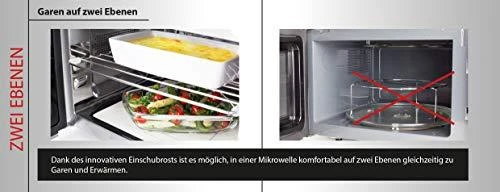 Mikrobangų krosnelė Caso | Microwave orkaitė | MG 20 | Free standing | 20 L | 800 W | Grilis | Juodas