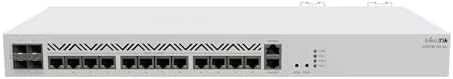 Mikrotik Cloud Core Maršrutizatorius CCR2116-12G-4S+, 16-CORE 2 GHZ ARM CPU, 16 GB DDR4 RAM, 4x10G SFP+ jungtys, 13xGigabit LAN jungtys, 1x RJ45 Serial port, 1x M.2 slots, 16 core CPU, 16 GB RAM, Dual redundant power supply, RouterOS L6 | MikroTik | Cloud Core Maršrutizatorius | CCR2116-12G-4S+ | Ethernet LAN (RJ-45) jungtys 13 | 12 mėn.