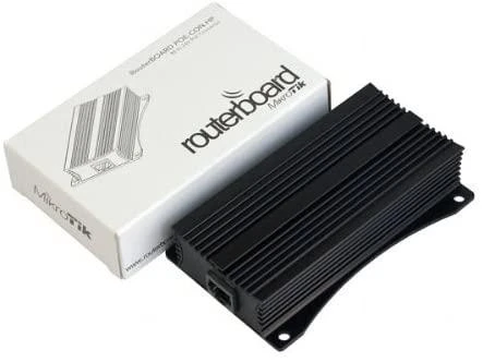 MIKROTIK RBPOE FastEth PoE adapteris su ekranuotomis jungtimis palaiko 10-28V PoE