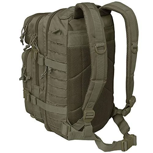 Kuprinė Mil-tec Assault lazerinis Cut LG, žalios spalvos, 36L