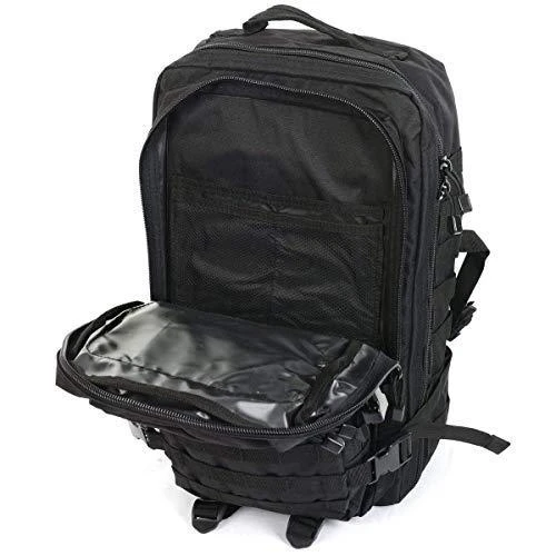 Mil-Tec US Juodas LASER CUT ASAULT BACKPACK LG