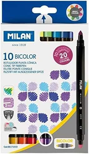 Milan Flamastry Bicolor dwustronne