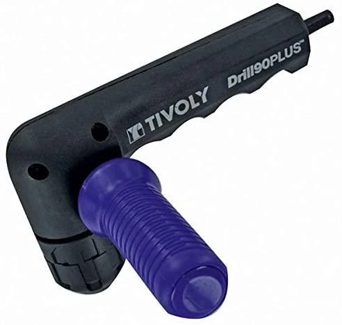 Tivoly Gręžtuvo/suktuvo priedas 90° adapteris, max 10mm. Fiksuotas, rankinis mecenatas