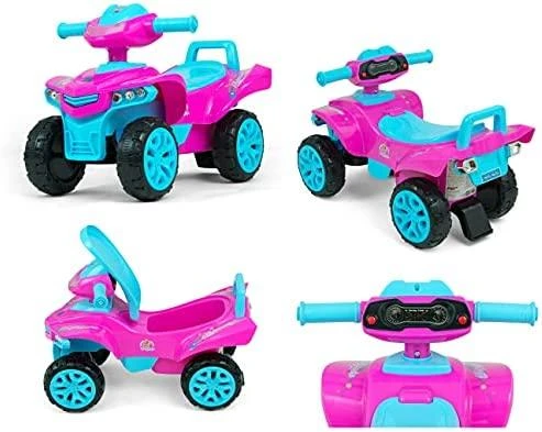 Paspiriama mašinėlė Milly Mally Monster Pink, rožinė