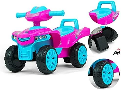 Paspiriama mašinėlė Milly Mally Monster Pink, rožinė