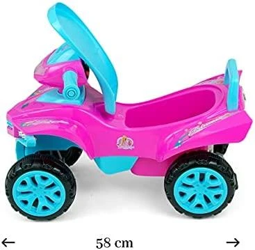 Paspiriama mašinėlė Milly Mally Monster Pink, rožinė