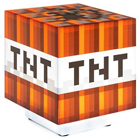 Paladone Minecraft TNT Lempa su Garsu