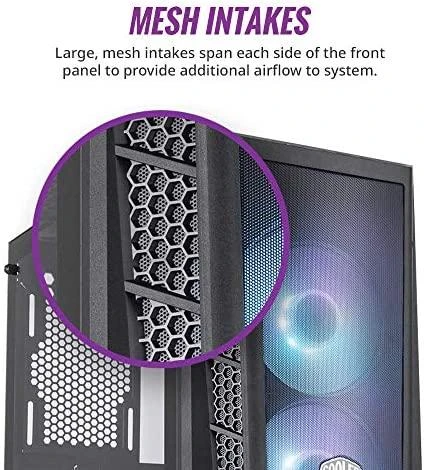 COOLER MASTER PC Case MasterBox MB311L ARGB mini bokštelis