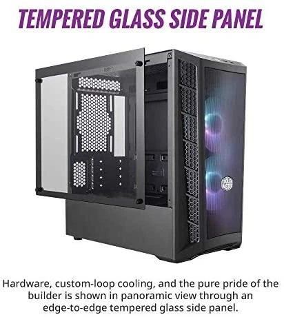 COOLER MASTER PC Case MasterBox MB311L ARGB mini bokštelis