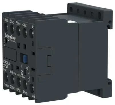Schneider Electric „Schneider“ pagalbinis kontaktorius 10A 2NO 2R 24V AC (CA2KN22B7)