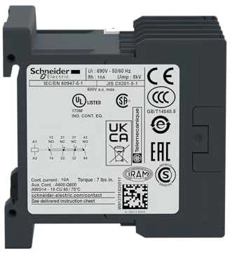 Schneider Electric „Schneider“ pagalbinis kontaktorius 10A 2NO 2R 24V AC (CA2KN22B7)