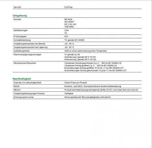 Schneider Electric „Schneider“ pagalbinis kontaktorius 10A 4NO 0R 24V DC (CA3KN40BD)